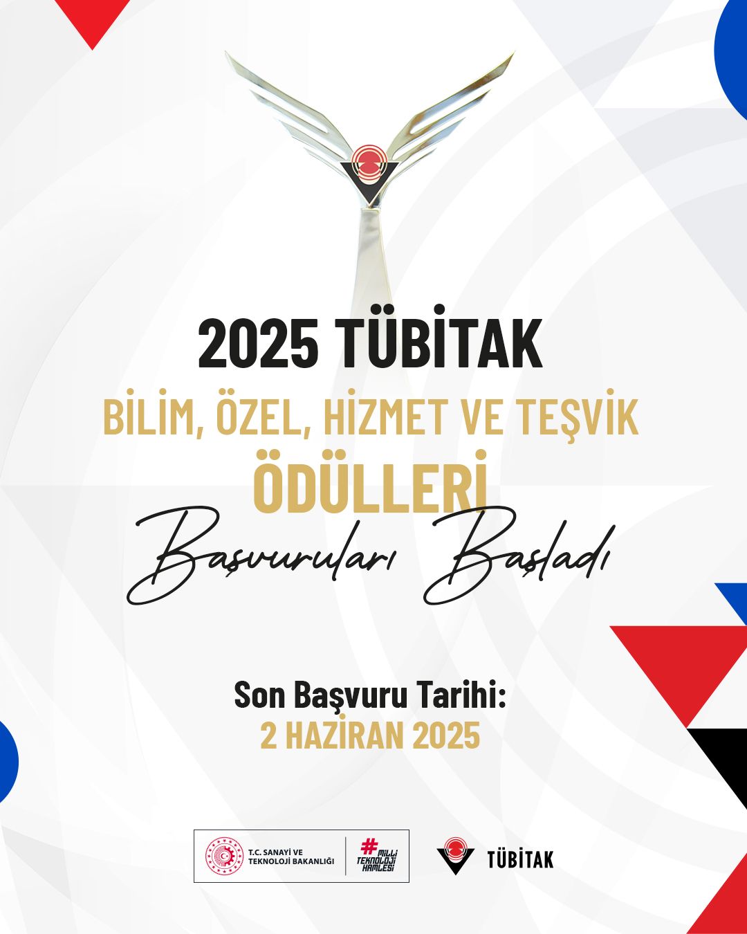 Bilim, Özel, Hizmet ve Teşvik Ödülleri