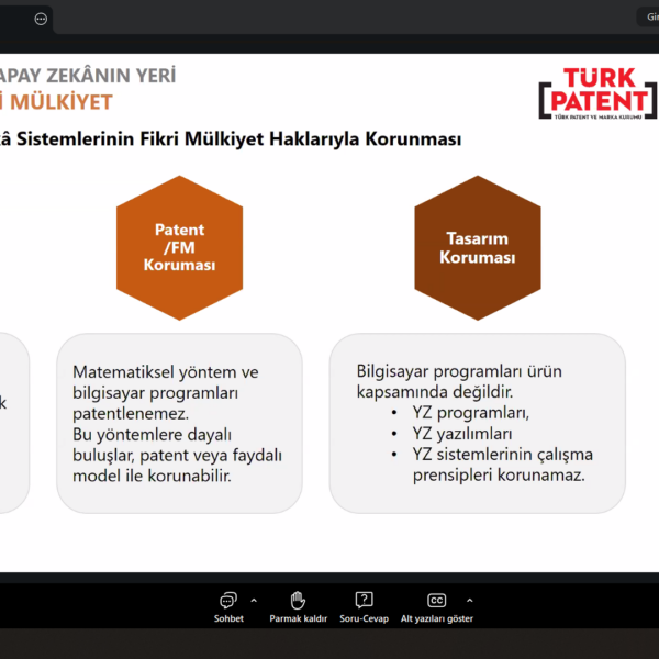 Tasarım Hukukunda Yapay Zeka Eğitimi