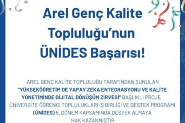 Arel Genç Kalite Topluluğu’ndan Büyük Başarı