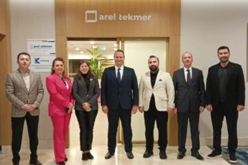 KOSGEB Üst Yönetimi Arel TEKMER’de Girişimcilerimizle Buluştu