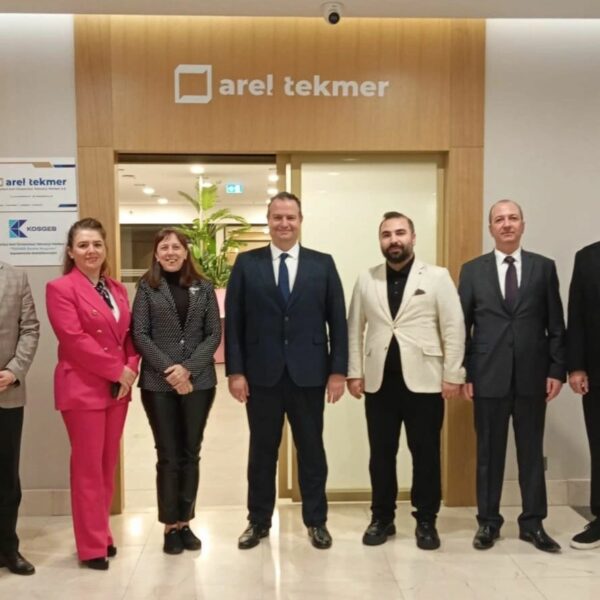 KOSGEB Üst Yönetimi Arel TEKMER’de Girişimcilerimizle Buluştu