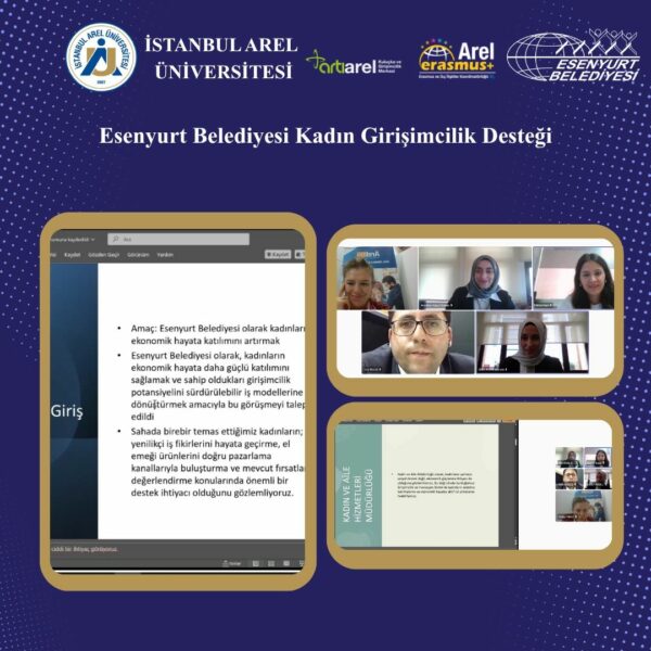 İstanbul Arel Üniversitesi ve Esenyurt Belediyesi’nden Kadın Girişimciliğine Güçlü Destek